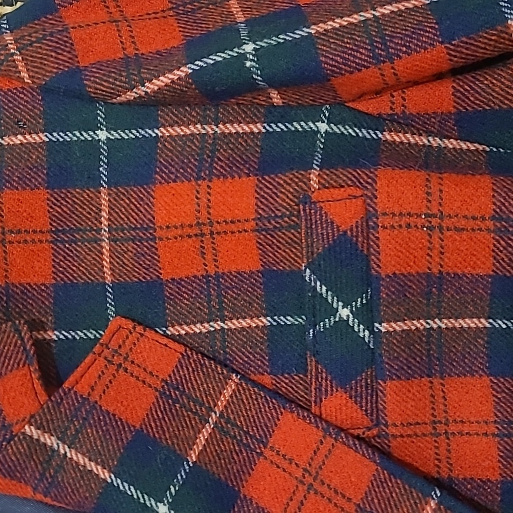 VINTAGE PENDLETON PLAID WOOL SKIRT SUIT - Picture 4 of 15